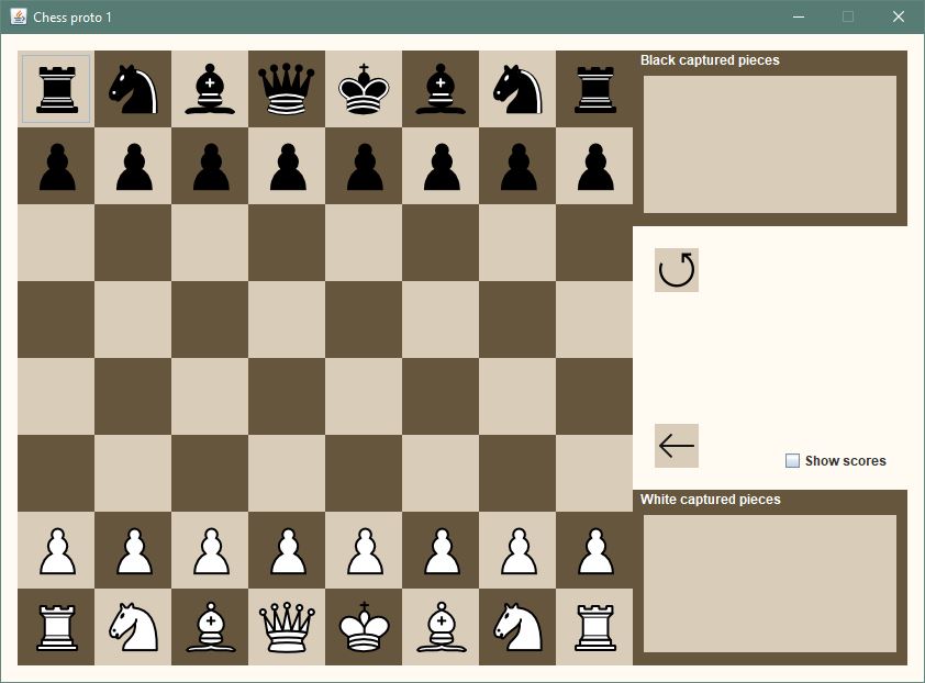 Capture d'écran - début du jeu